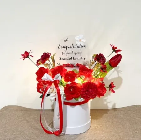 Bloom Box Akrilik Ucapan Grand Opening Gorontalo