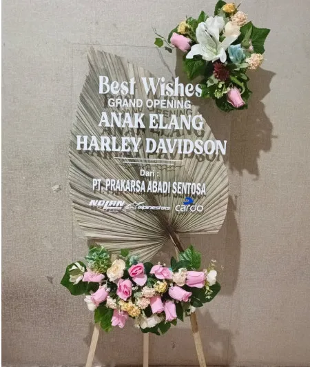 Papan Akrilik Ucapan Grand Opening Gorontalo